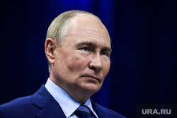 Владимир Путин на выставке "Россия" на ВДНХ. Москва, путин владимир