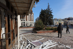 Последствия обстрелов Белгорода (архивные фотографии, часть 2). Белгород, разрушения, обстрел, белгород