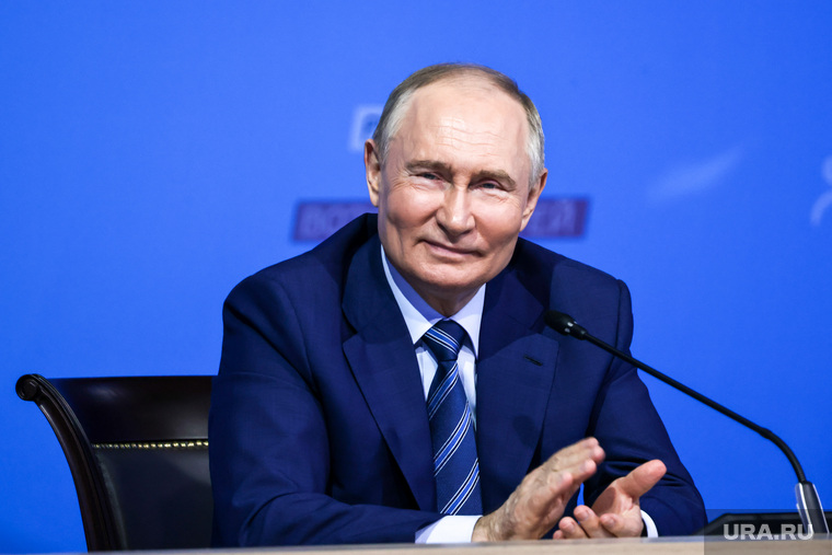 Владимир Путин на ВДНХ. Москва, путин владимир
