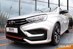 Автомобили ПМЭФ-2024. Санкт-Петербург, лада веста спортлайн, lada vesta sportline
