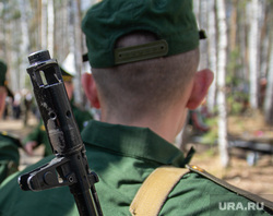 Церемония захоронения останков бойца. Екатеринбург, военные, солдаты, военная служба, срочники, автоматы калашникова, рядовые