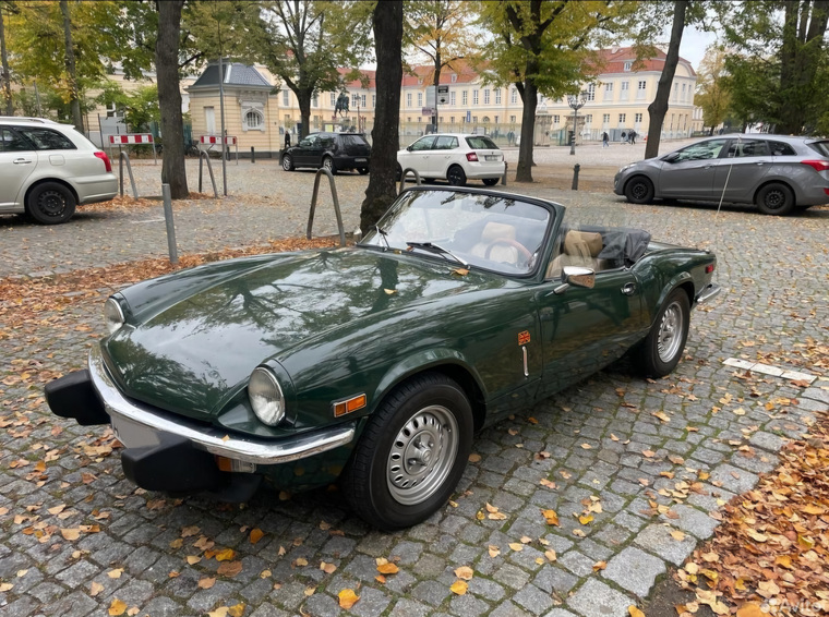 Продавец купил Triumph Spitfire в Дортмунде
