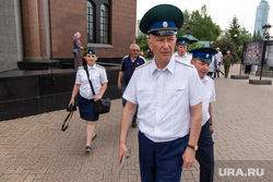 Ковчег с частью мощей великомученика Георгия Победоносца в Храме на крови. Екатеринбург