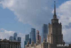 Виды Москвы. Москва , сталинская высотка, москва сити