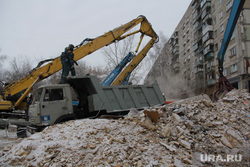 Взрыв бытового газа в доме № 164 на проспекте Карла Маркса. Часть 10. Магнитогорск, спецтехника, разбор завалов