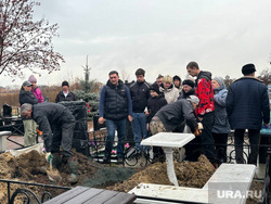 Похороны Елены Манжосовой, Коркино