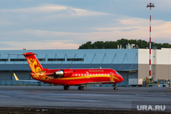 Споттинг в Кольцово. Екатеринбург, аэропорт, руслайн, Bombardier CRJ 100