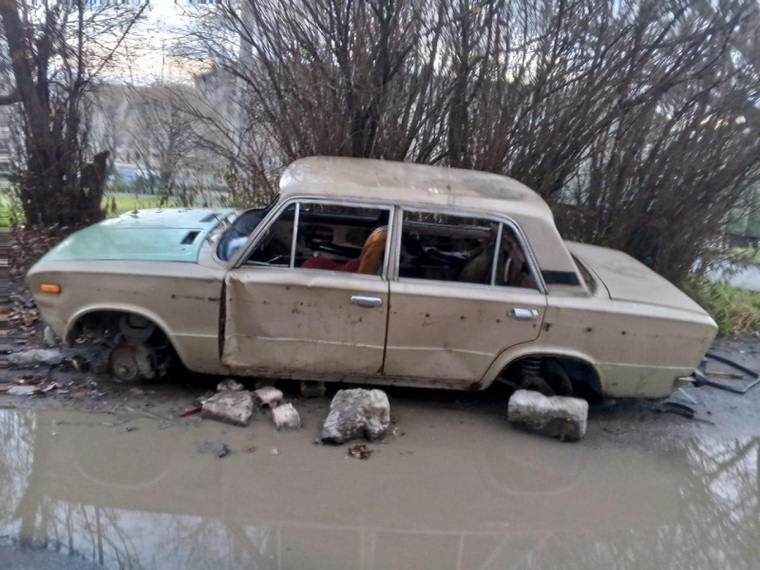 Житель Златоуста решил сдать чужой автомобиль на утилизацию