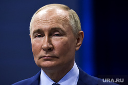 Владимир Путин на выставке "Россия" на ВДНХ. Москва, путин владимир