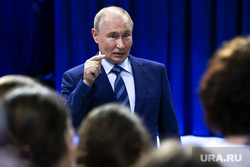 Владимир Путин на ВДНХ. Москва, путин владимир