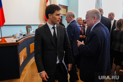 Представление врио губернатора Алексея Текслера полпредом Николаем Цукановым. Челябинск