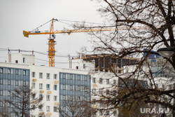 Клипарт. Пермь, строительный кран, недвижимость, ипотека, жилье, стройка, стрела крана, новостройка
