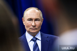 Владимир Путин на ВДНХ. Москва, путин владимир