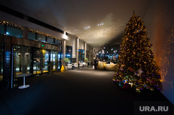 Новогодний интерьер в отелях Екатеринбурга, отель hyatt, новогодний интерьер
