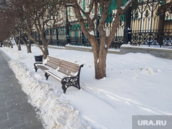Уборка снега в Ленинском районе. Екатеринбург