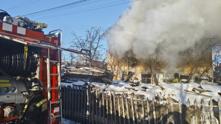 Жертвой пожара стала 73-летняя женщина