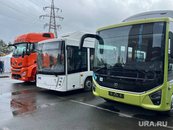 Дорожная выставка. Челябинск, автобус