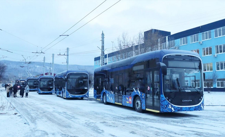 Миасс, троллейбусы
