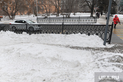Уборка снега. Челябинск, уборка снега