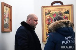 Визит Артема Жоги в Главное управление МЧС России по Свердловской области по случаю Дня спасателя. Екатеринбург