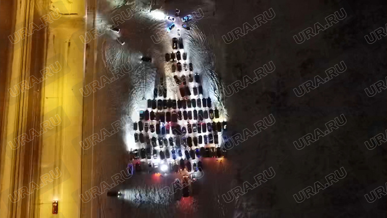 В акции участвовало 127 автомобилей