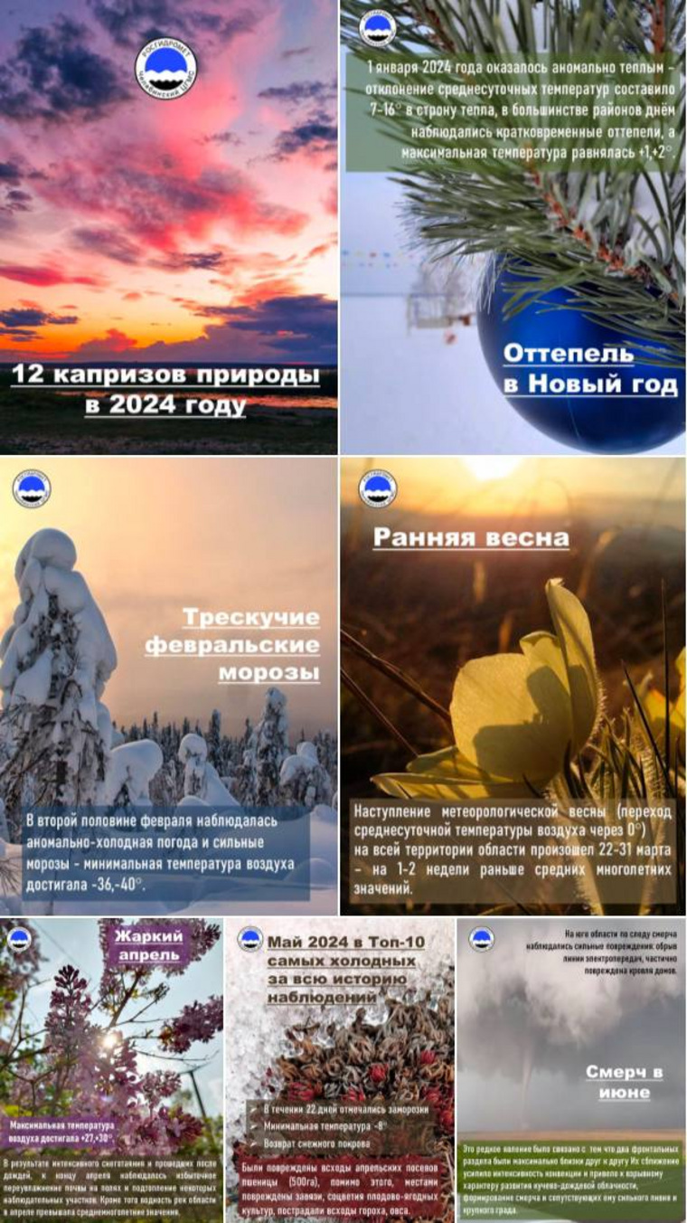 Челябинские синоптики внесли ряд месяцев 2024 года в рейтинги погодных рекордов
