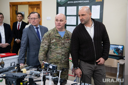 Полпред президента РФ в УрФО Артём Жога с визитом в центре «Воин». Екатеринбург , креков павел, жога артем