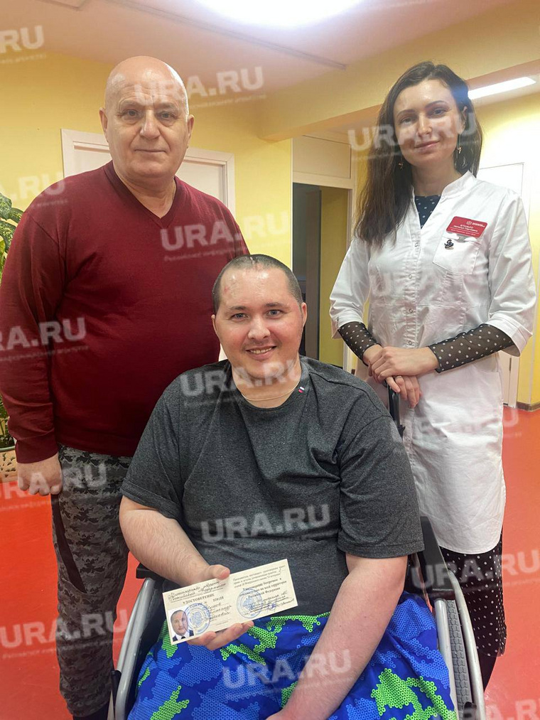 Александр получил долгожданную ветеранку