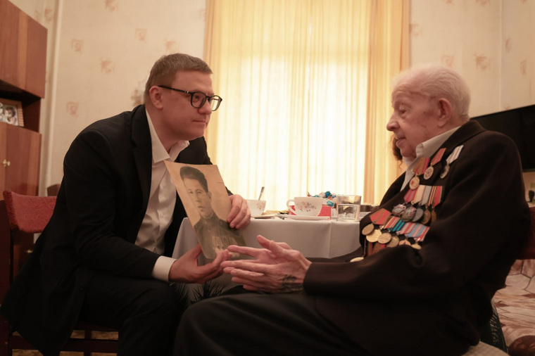 Алексей Текслер и ветеран