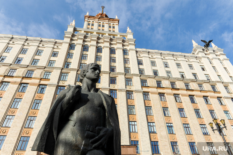 Пожарные учения на ЮУрГУ. Челябинск