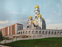 Храм Иоанна Златоуста в городе Златоусте , церковь, златоуст, рпц, проект, эскиз, храм Иоанна Златоуста