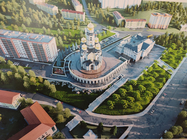 Храм Иоанна Златоуста в городе Златоусте 