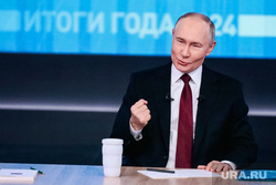 Прямая линия "Итоги 2024 года" с Президентом РФ Владимиром Путиным. Москва, путин владимир