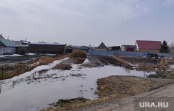 паводок в поселке Остроленский. Челябинск, паводок