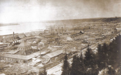 Общий вид Пермских пушечных заводов, 1874 год