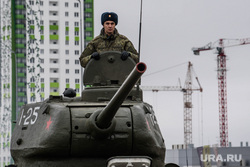 Репетиция парада Победы. Екатеринбург, военная техника, город, репетиция парада, танк