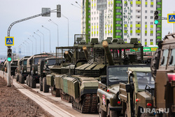 Репетиция парада Победы. Екатеринбург , военная техника, военные, колонна военной техники, репетиция парада победы