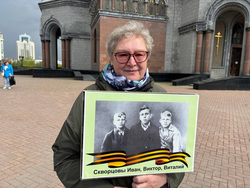 Алла гордится своими родными героями