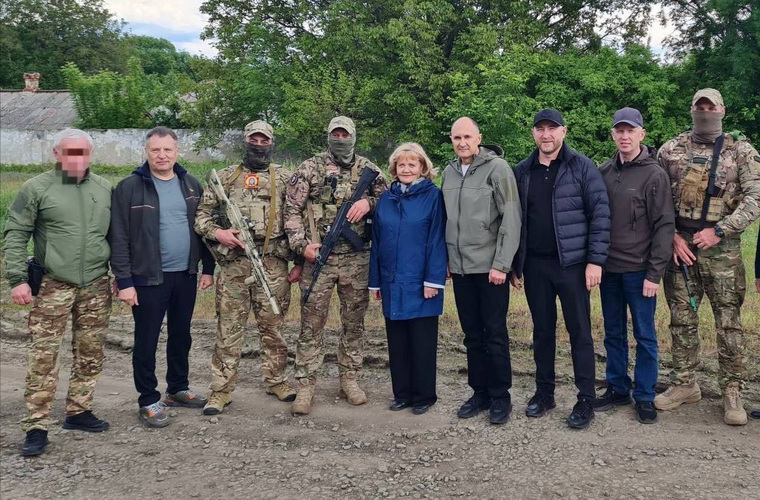 Людмила Бабушкина была совсем близко к линии боевого соприкосновения