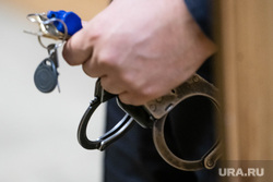 Мера пресечения обвиняемым в похищении, понуждении к действиям сексуального характера и хулиганстве. Свердловская область, Каменск-Уральский , арест, суд, мера пресечения, наручники, судебное заседание, ограничение свободы, конвой в зале суда, конвой в суде