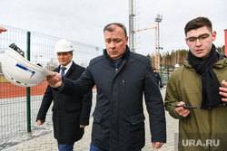 Торжественная закладка здания для спортивного комплекса Калининец. Екатеринбург