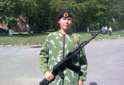Иван с детства мечтал быть военным