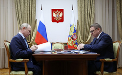 Двусторонняя встреча президента Путина и челябинского губернатора Текслера