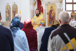 В храме отпраздновали годовщину