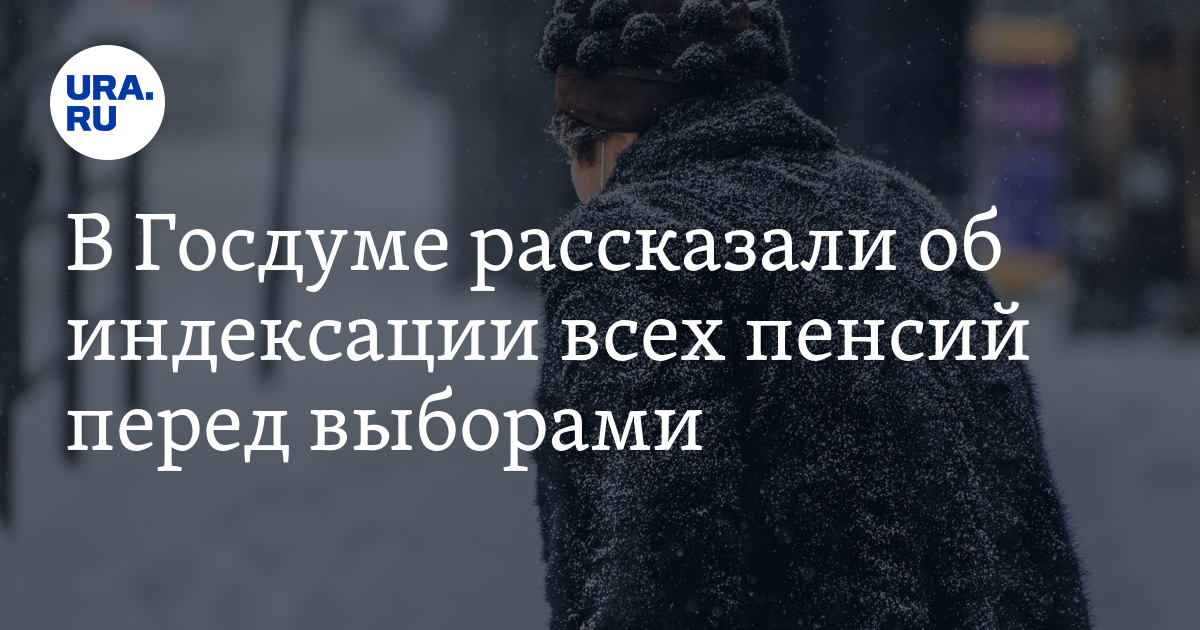 Что ждет пенсионеров перед выборами 2024 года