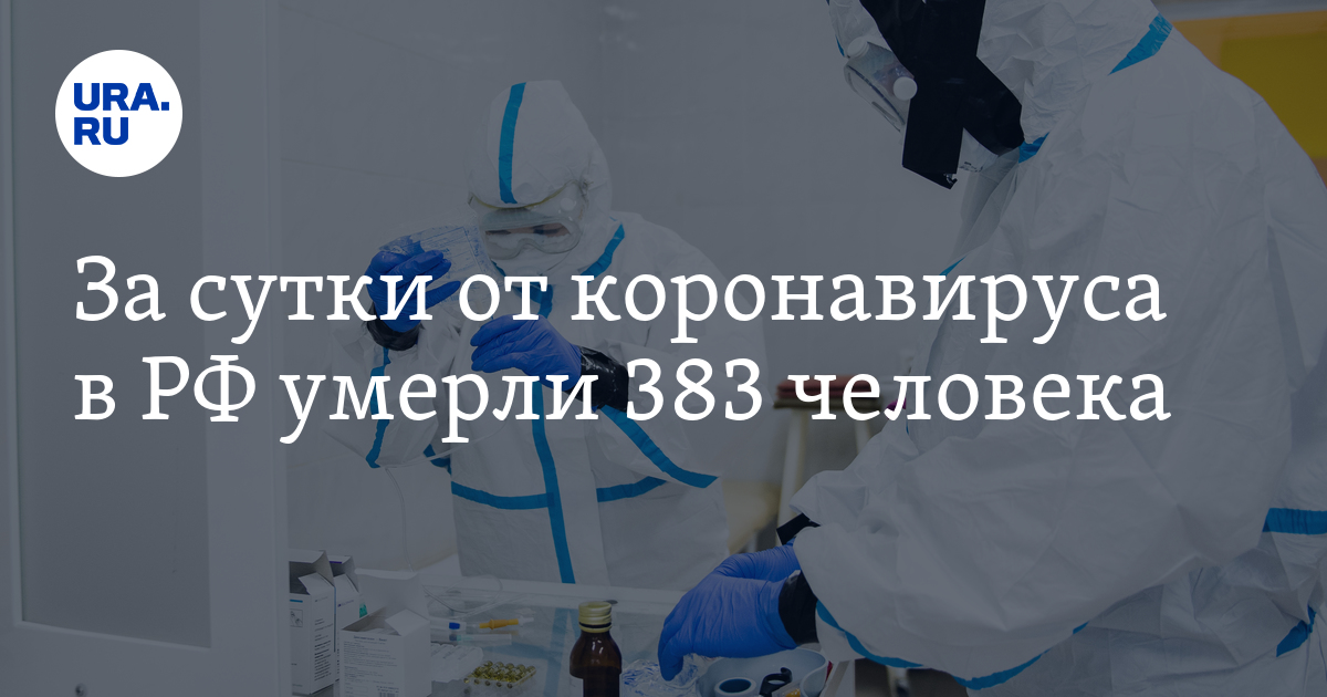 Сколько людей в россии умерло от коронавируса