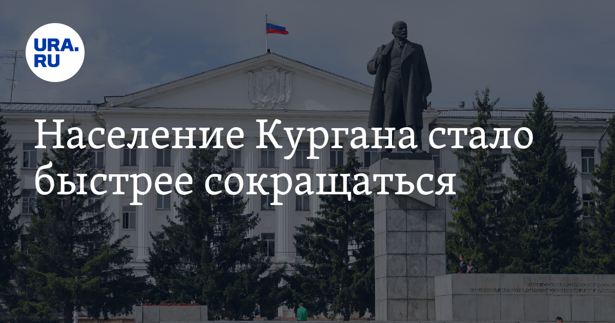 Курган численность населения 2025