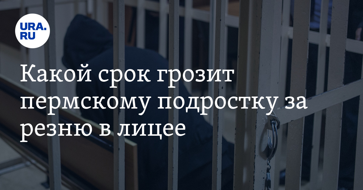 Какой срок получил