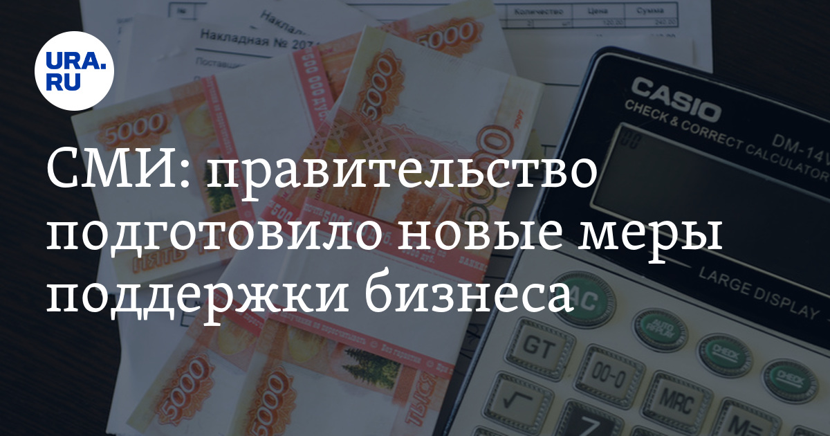 СМИ: правительство подготовило новые меры поддержки бизнеса - Vimarsana News