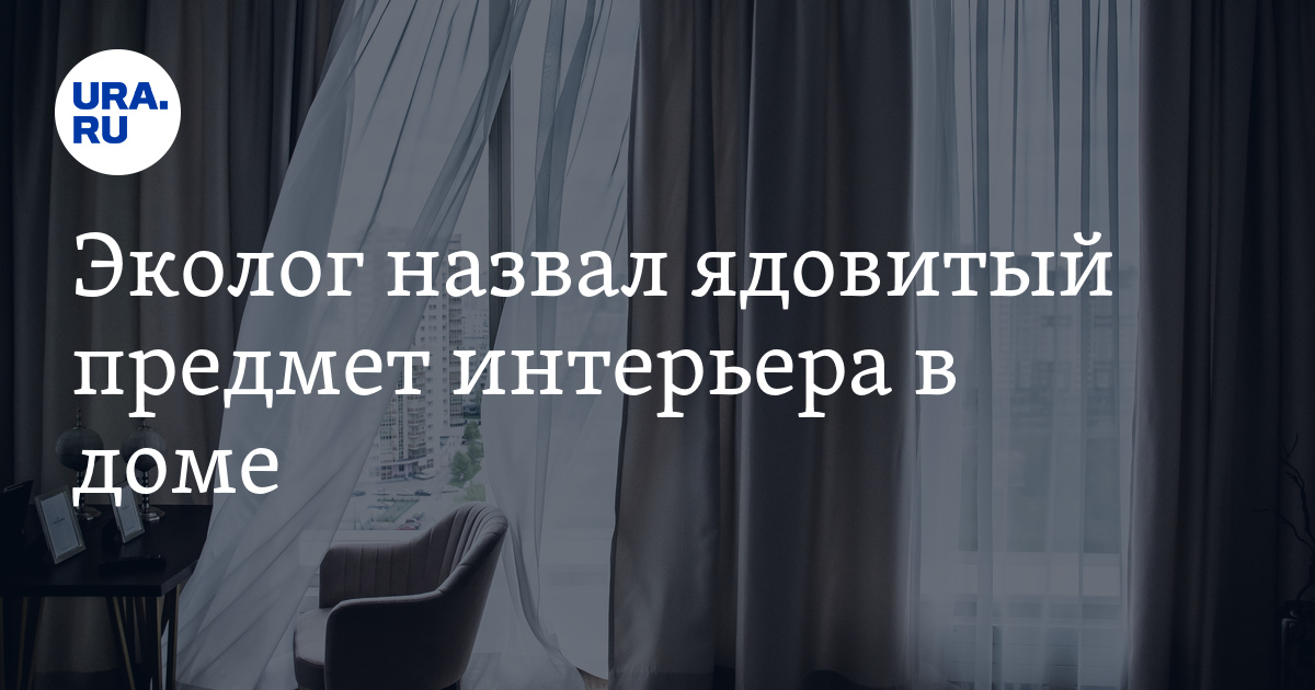 Эколог назвал ядовитый предмет интерьера в доме - Vimarsana News
